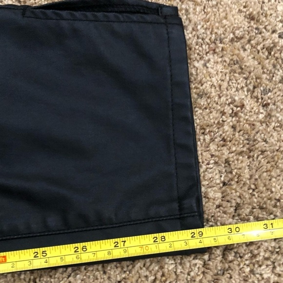 Nasty Gal/ Black/ Faux Leather/ 5 Pocket/ Jean Pants/ US SIZE 2 - Picture 13 of 15